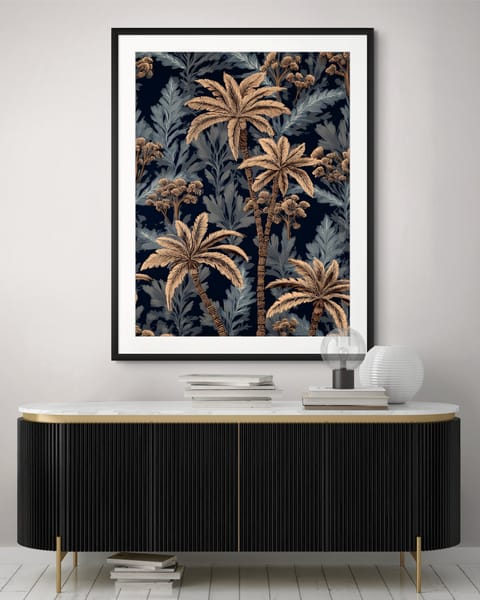 Golden Forest II – wall art – Fringe Art Studio- Wall Art- Cairo Egypt