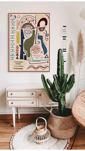 Self Reflection – wall art – Fringe Art Studio- Wall Art- Cairo Egypt