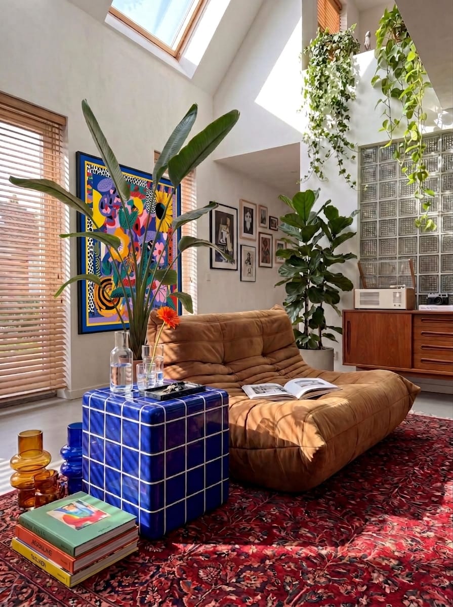 Botanical Bliss – wall art in home – Fringe Art Studio- Wall Art- Cairo Egypt