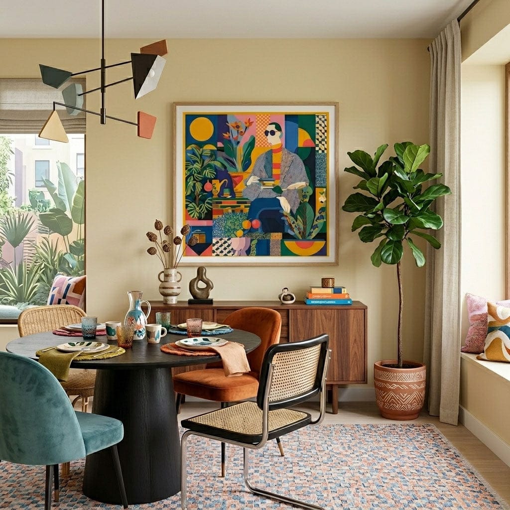 Un Cafe – wall art in home – Fringe Art Studio- Wall Art- Cairo Egypt