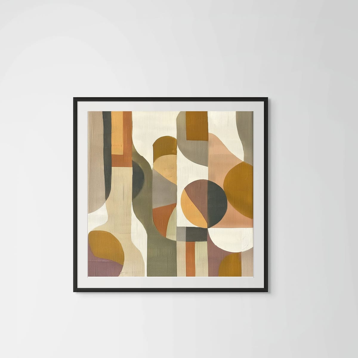 Terrain I – black frame – framed art print – Fringe Art Studio- Wall Art- Cairo Egypt