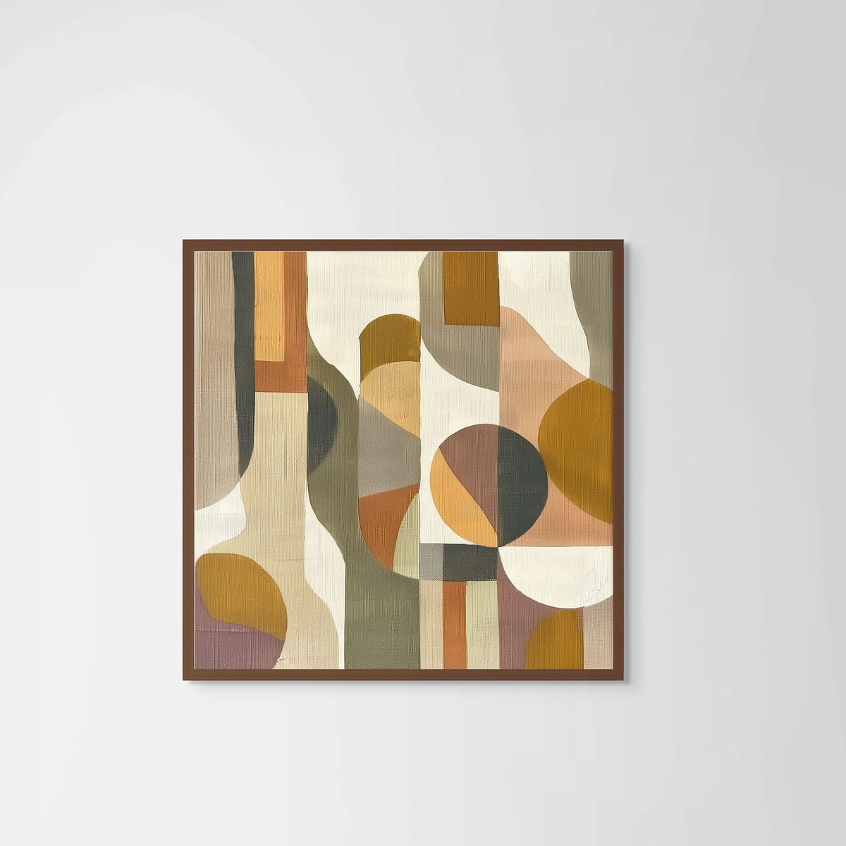 Terrain I – dark wood frame – no mount – Fringe Art Studio- Wall Art- Cairo Egypt