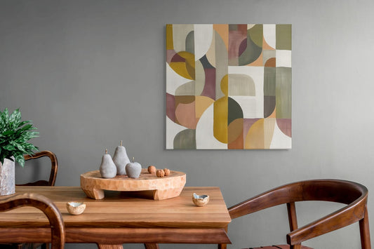 Terrain II – wall art in home – Fringe Art Studio- Wall Art- Cairo Egypt