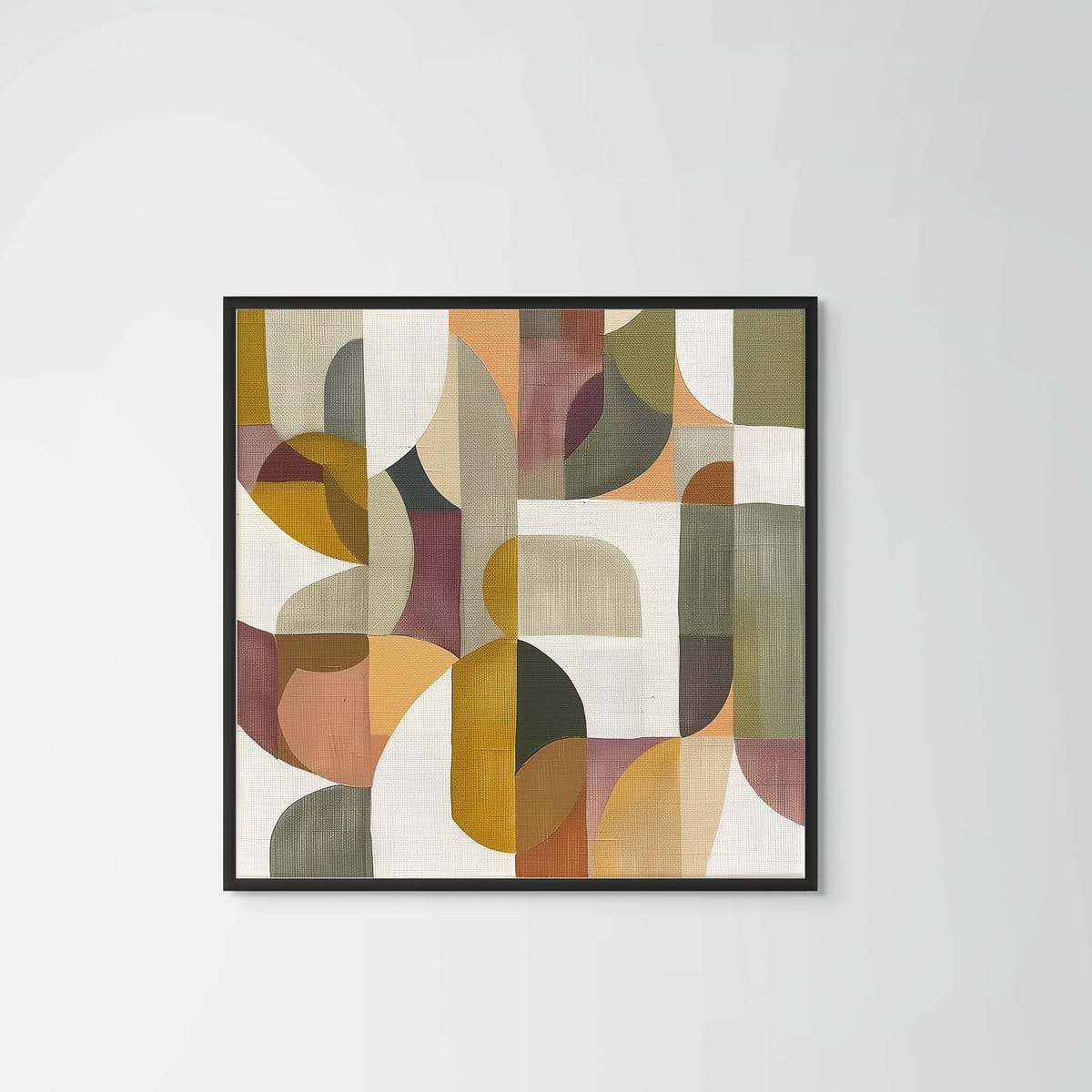 Terrain II – black frame – no mount – Fringe Art Studio- Wall Art- Cairo Egypt