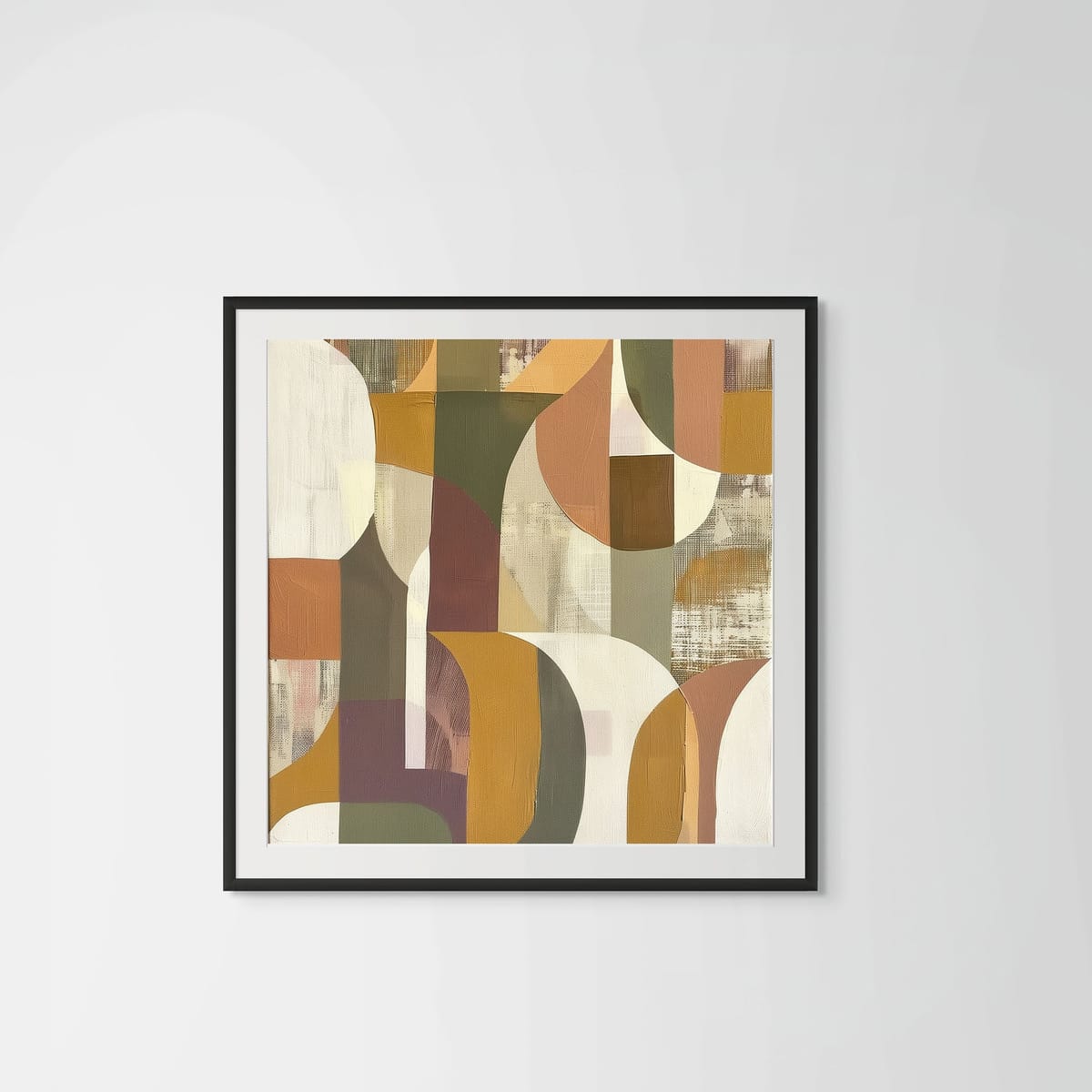 Terrain III – black frame – framed art print – Fringe Art Studio- Wall Art- Cairo Egypt