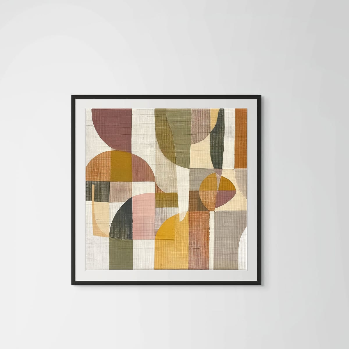 Terrain IV – black frame – framed art print – Fringe Art Studio- Wall Art- Cairo Egypt