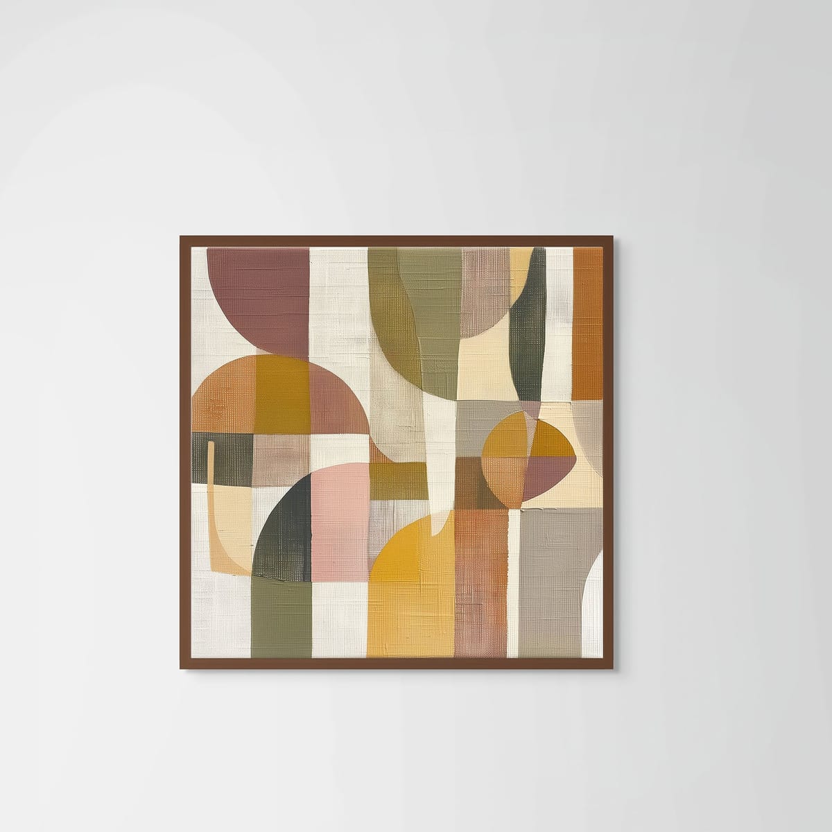 Terrain IV – dark wood frame – no mount – Fringe Art Studio- Wall Art- Cairo Egypt