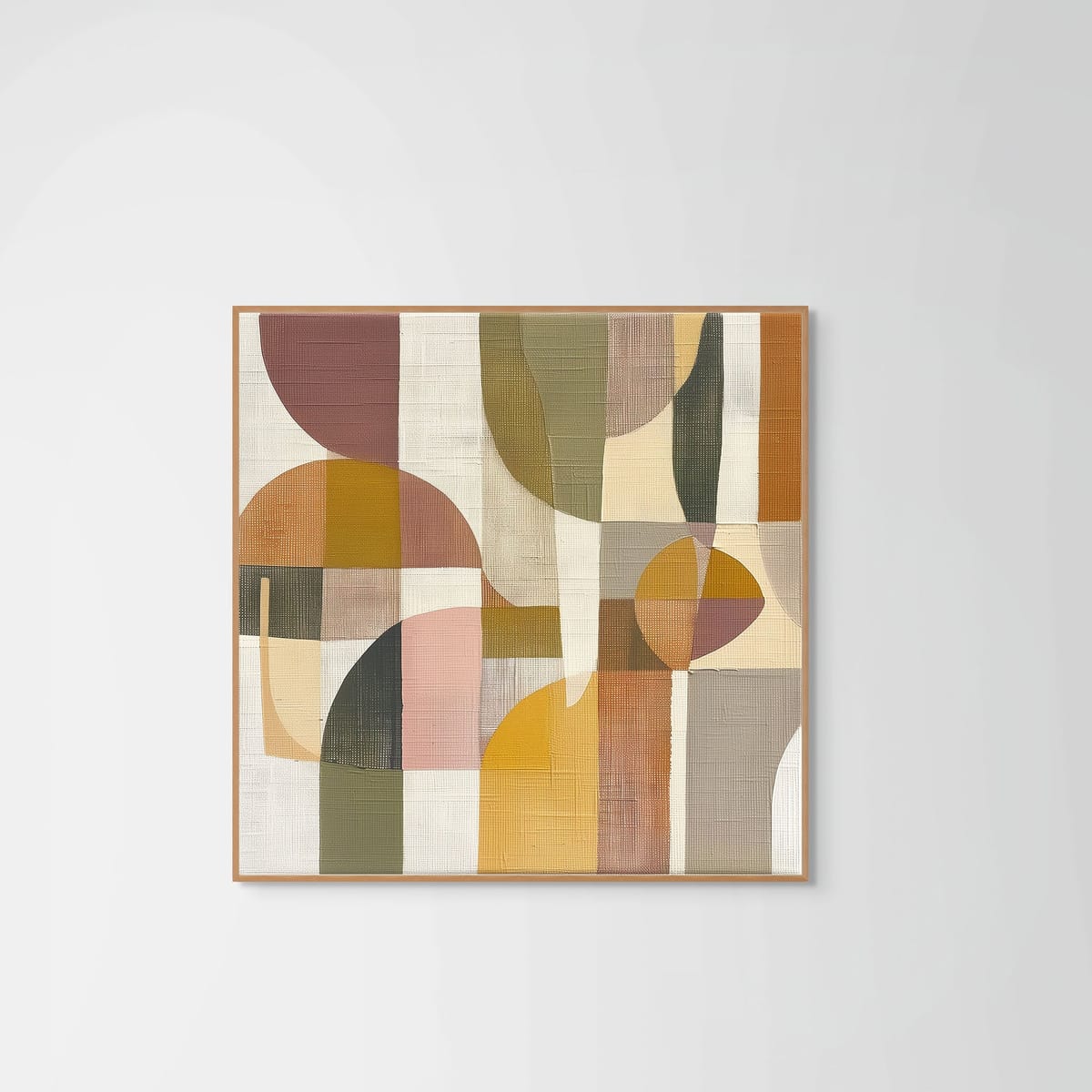 Terrain IV – natural wood frame – no mount – Fringe Art Studio- Wall Art- Cairo Egypt