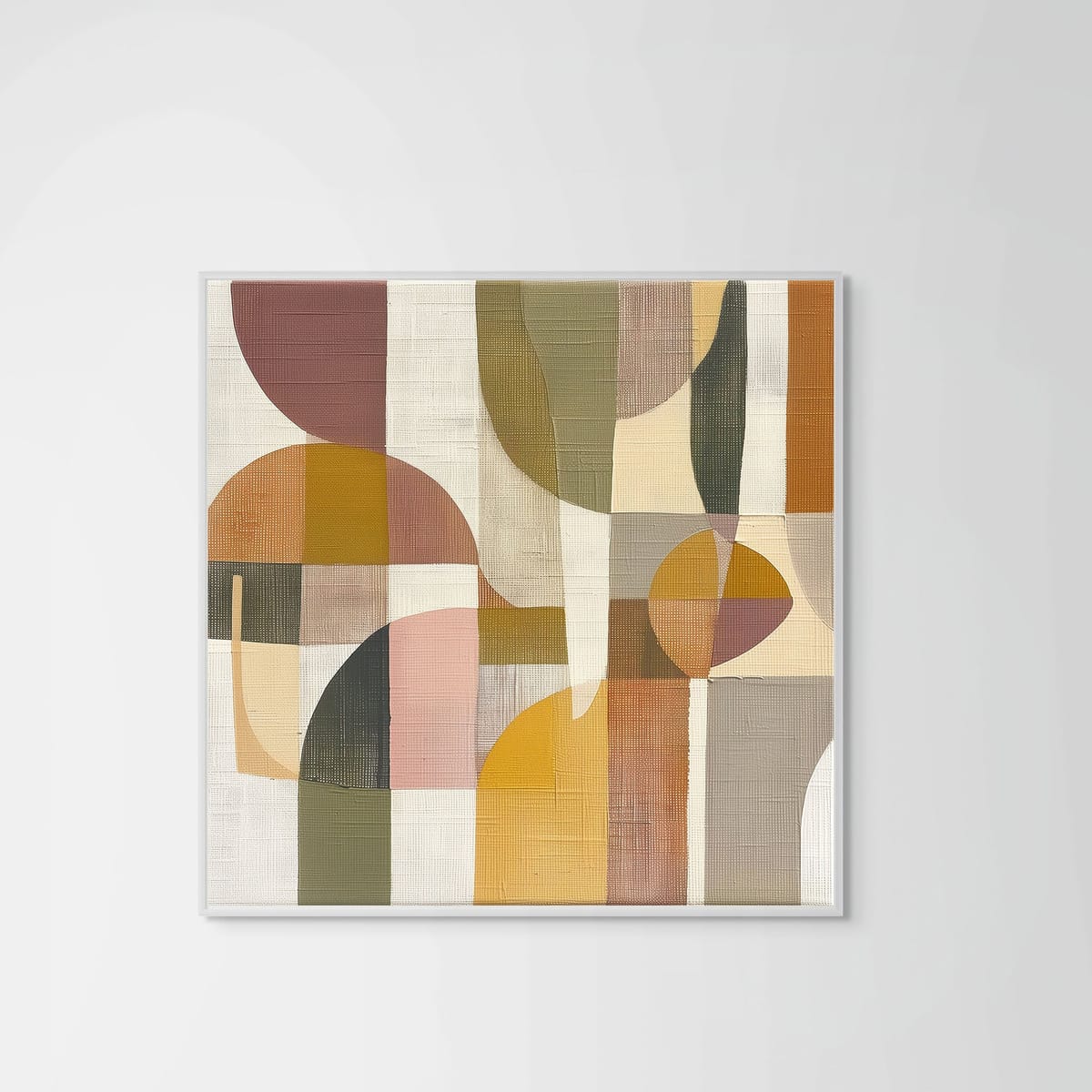 Terrain IV – white frame – no mount – Fringe Art Studio- Wall Art- Cairo Egypt