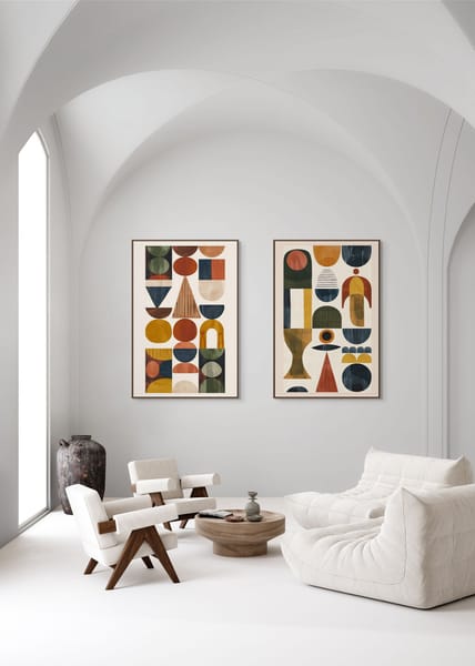 Earth II – art print set – Fringe Art Studio- Wall Art- Cairo Egypt