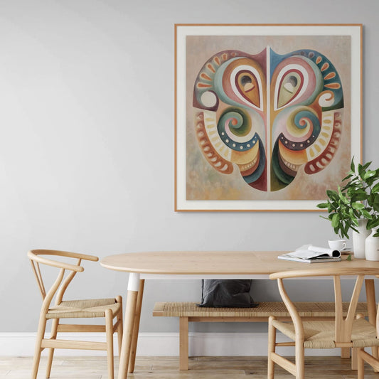 Mask I – wall art in home – Fringe Art Studio- Wall Art- Cairo Egypt