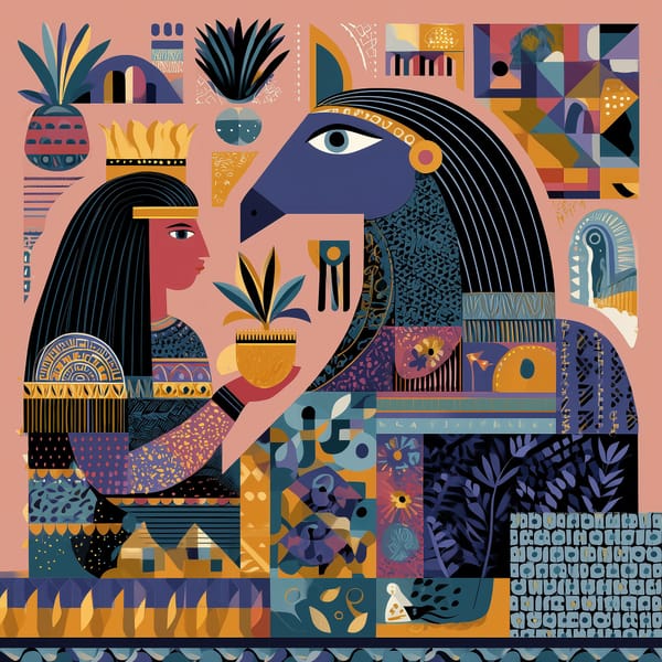 Daughter of the Sun – framed wall art print – Fringe Art Studio- Wall Art- Cairo Egypt