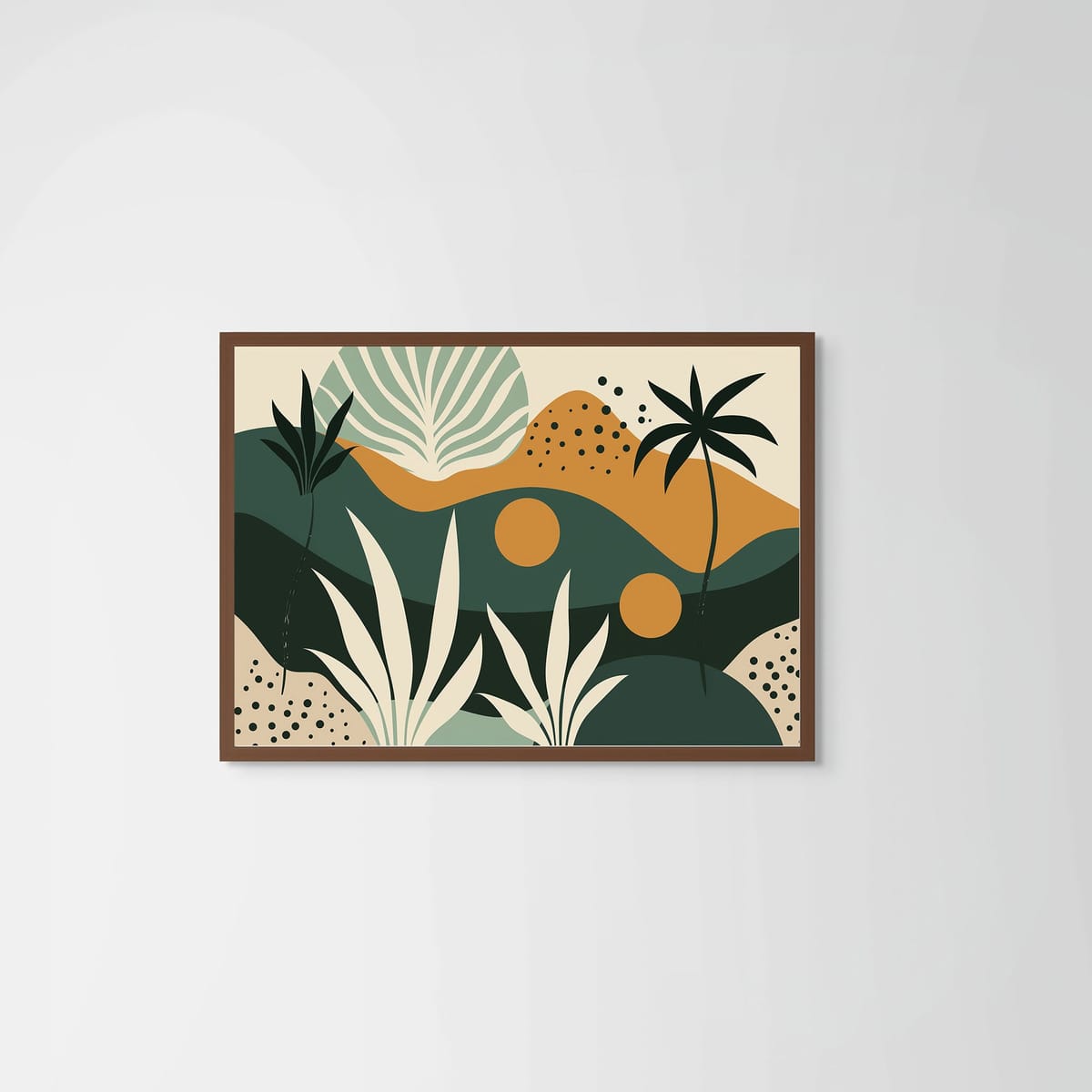 Dunes – dark wood frame – no mount – Fringe Art Studio- Wall Art- Cairo Egypt