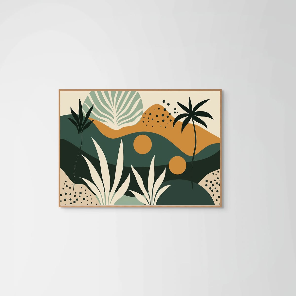 Dunes – natural wood frame – no mount – Fringe Art Studio- Wall Art- Cairo Egypt
