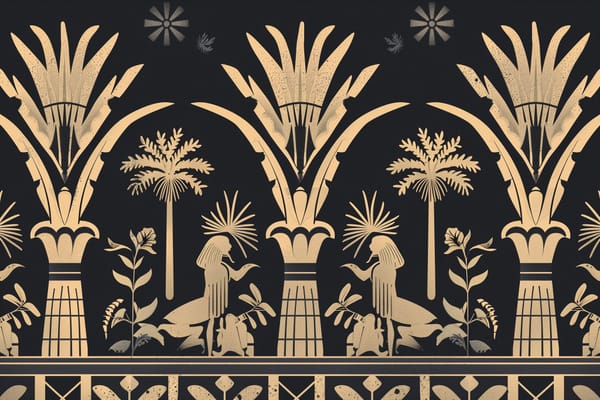 Golden Palms I – framed wall art print – Fringe Art Studio- Wall Art- Cairo Egypt