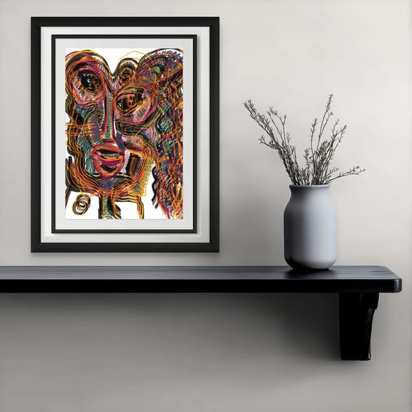 Inner Noise – wall art – Fringe Art Studio- Wall Art- Cairo Egypt