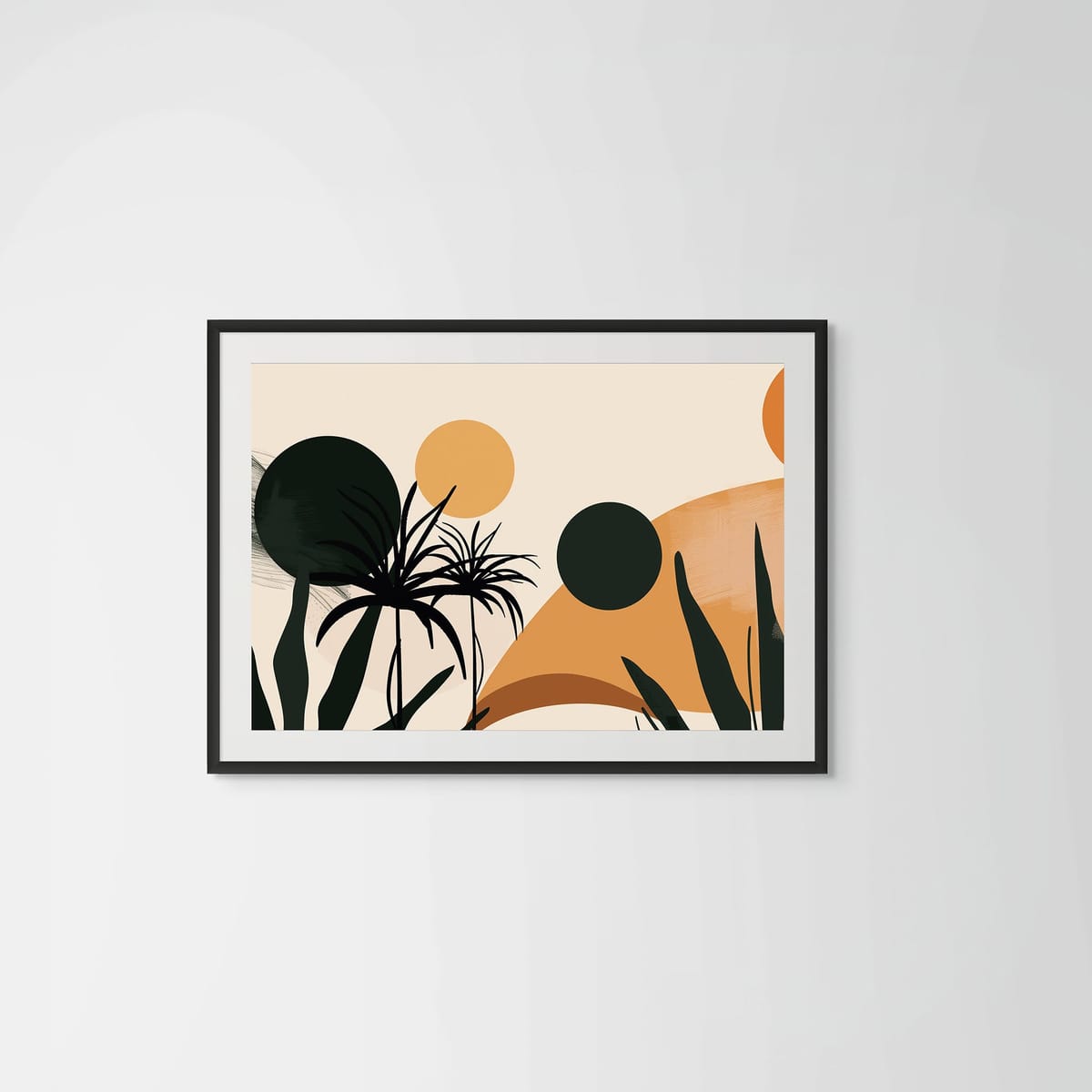 Layers of the Sun – black frame – framed art print – Fringe Art Studio- Wall Art- Cairo Egypt