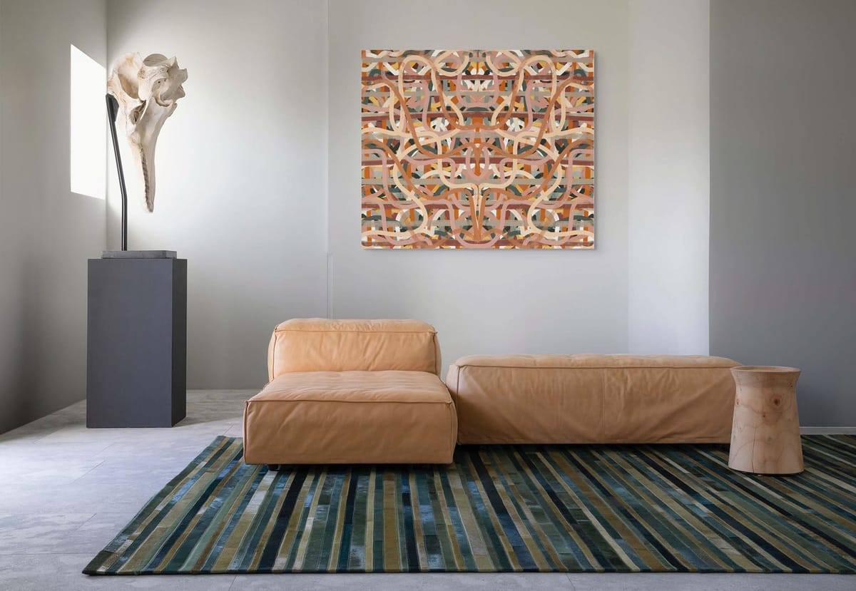 Threads – wall art in home – Fringe Art Studio- Wall Art- Cairo Egypt