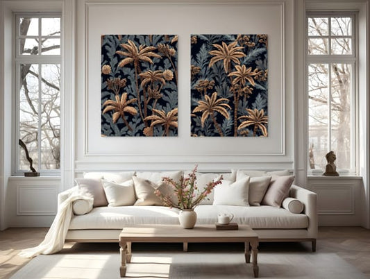 Golden Forest Set – art print set – Fringe Art Studio- Wall Art- Cairo Egypt