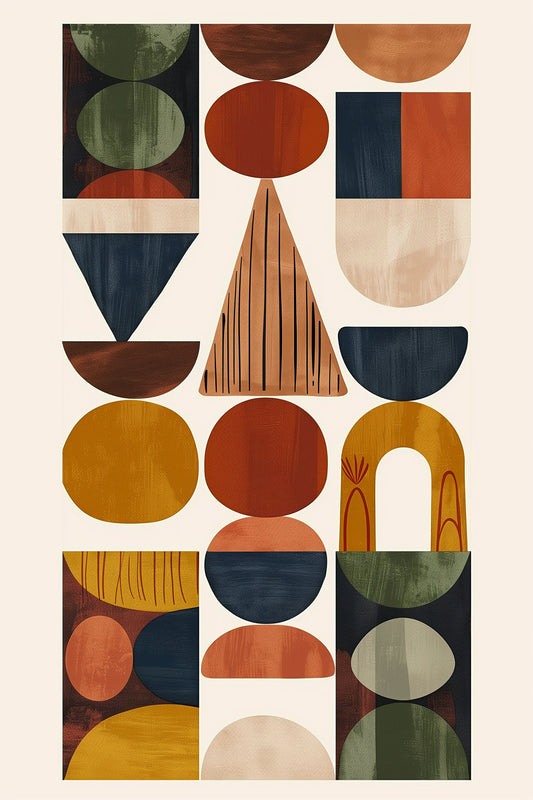 Earth II – framed wall art print – Fringe Art Studio- Wall Art- Cairo Egypt