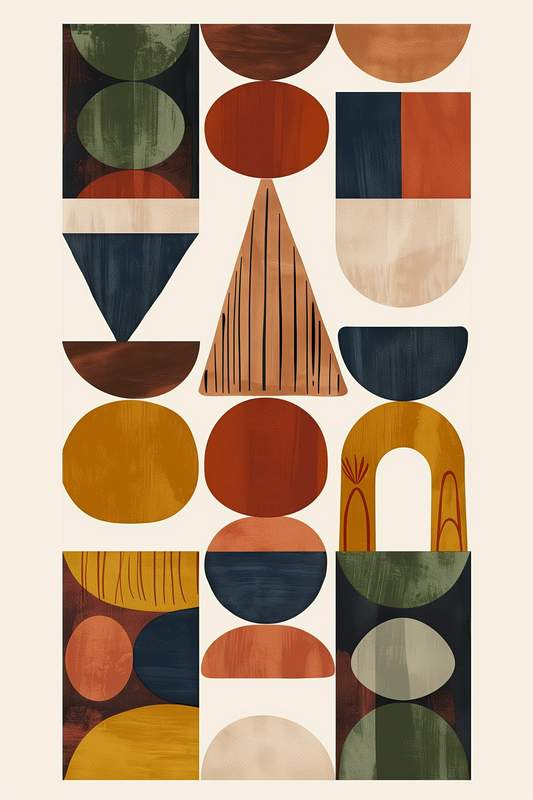 Earth II – framed wall art print – Fringe Art Studio Egypt